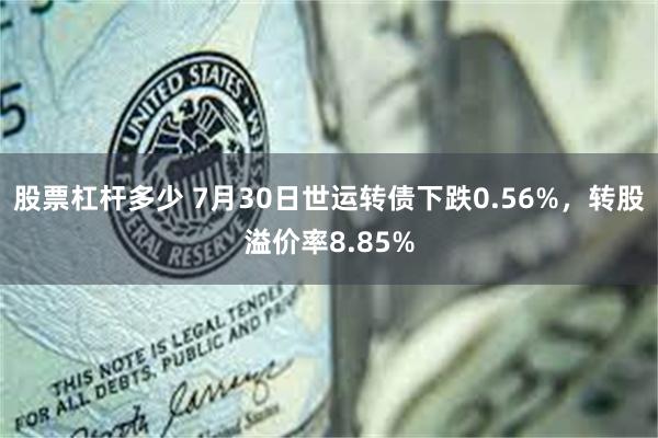 股票杠杆多少 7月30日世运转债下跌0.56%，转股溢价率8.85%