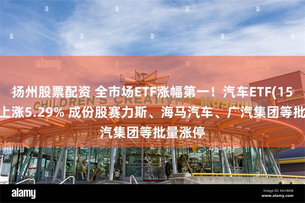 扬州股票配资 全市场ETF涨幅第一！汽车ETF(159512)上涨5.29% 成份股赛力斯、海马汽车、广汽集团等批量涨停